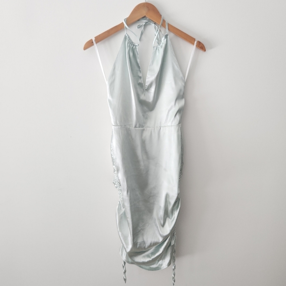 Superdown Cinched Halter Dress